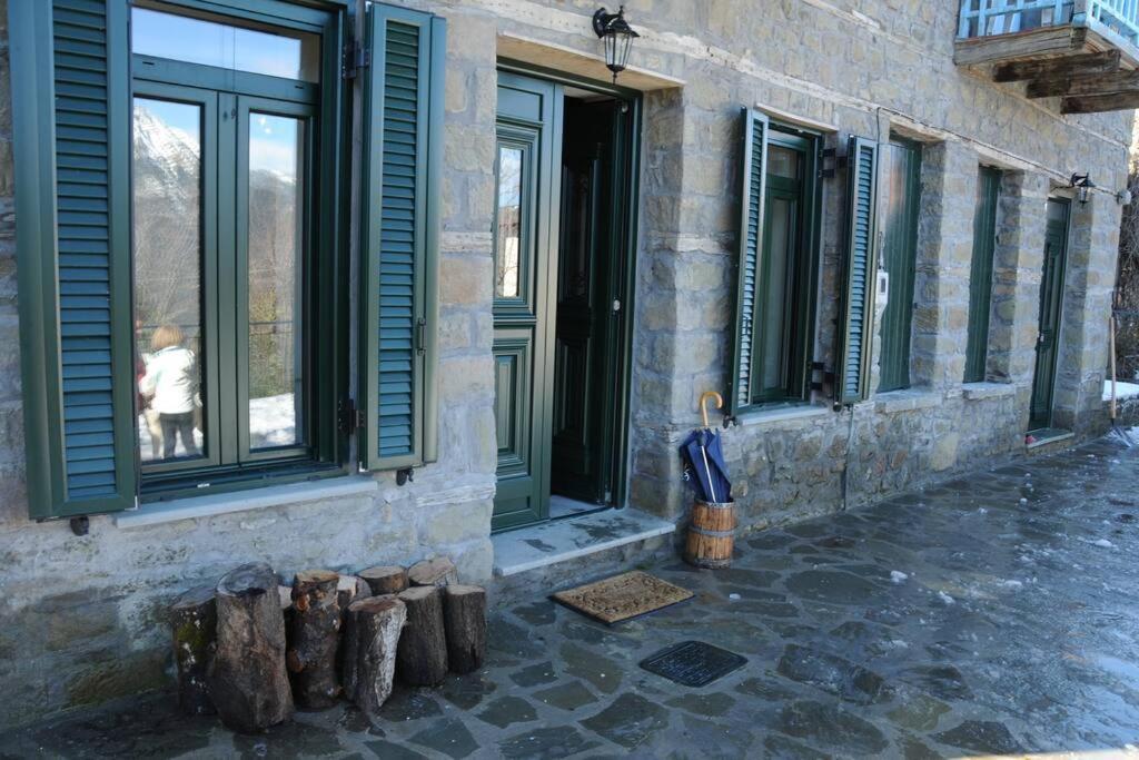 Villa Δάφνη 1933, Λιθόχτιστο Αρχοντικό Στο Βουνό à Ano Chora Extérieur photo